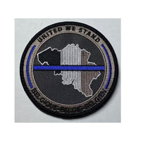 Ecusson / Patch Belgian Blue Line - Soutien - Tactique