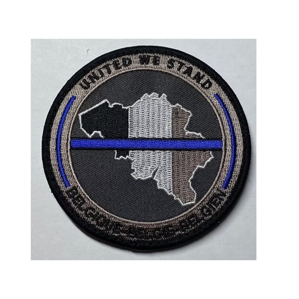 Ecusson / Patch Belgian Blue Line - Soutien - Tactique