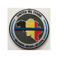 Ecusson / Patch Belgian Blue Line - Soutien