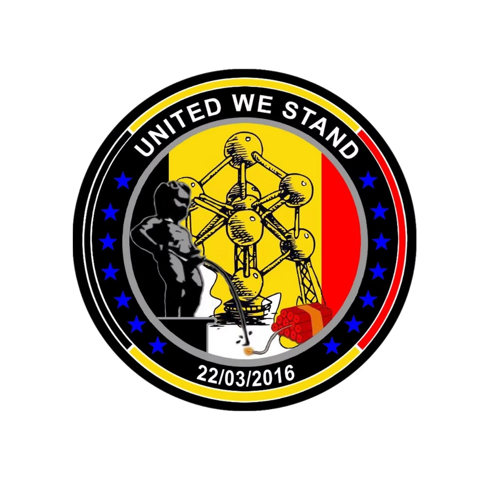 Ecusson / Patch "United We Stand" PVC