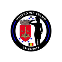 Ecusson / Patch "United We Stand" 29/05/2018