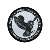 Ecusson / Patch BAA-AOB - White