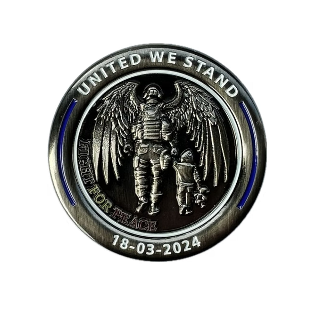 Coin-Pièce Fight for peace