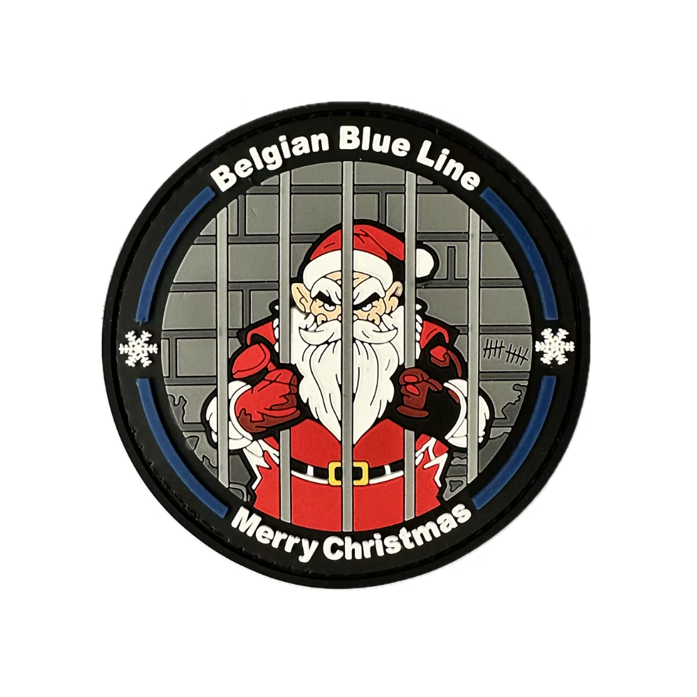 Ecusson / Patch "Merry Christmas" from Santa