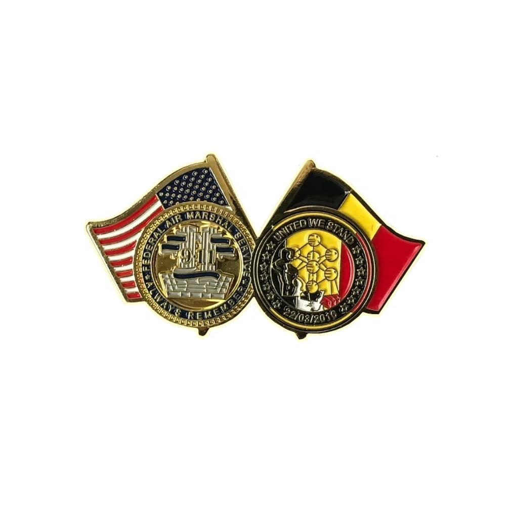 PIN'S Federal Air Marshal 9/11 - United we stand 22/03