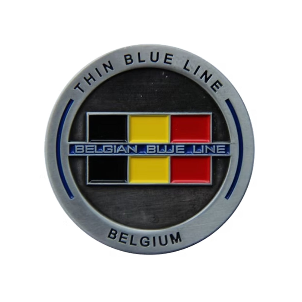 Coin-Pièce Thin Belgian Blue Line