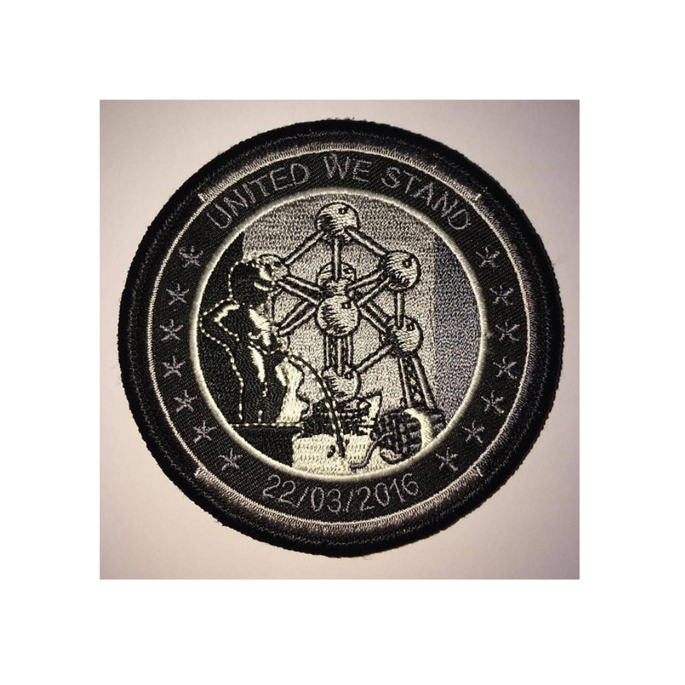 Ecusson / Patch "United We Stand" (N&B)