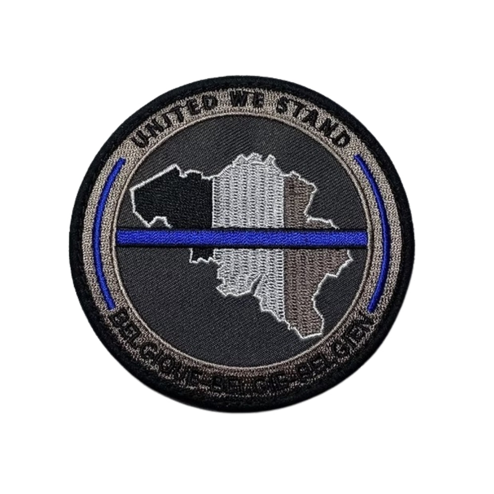 Ecusson / Patch Belgian Blue Line - Soutien - Tactique