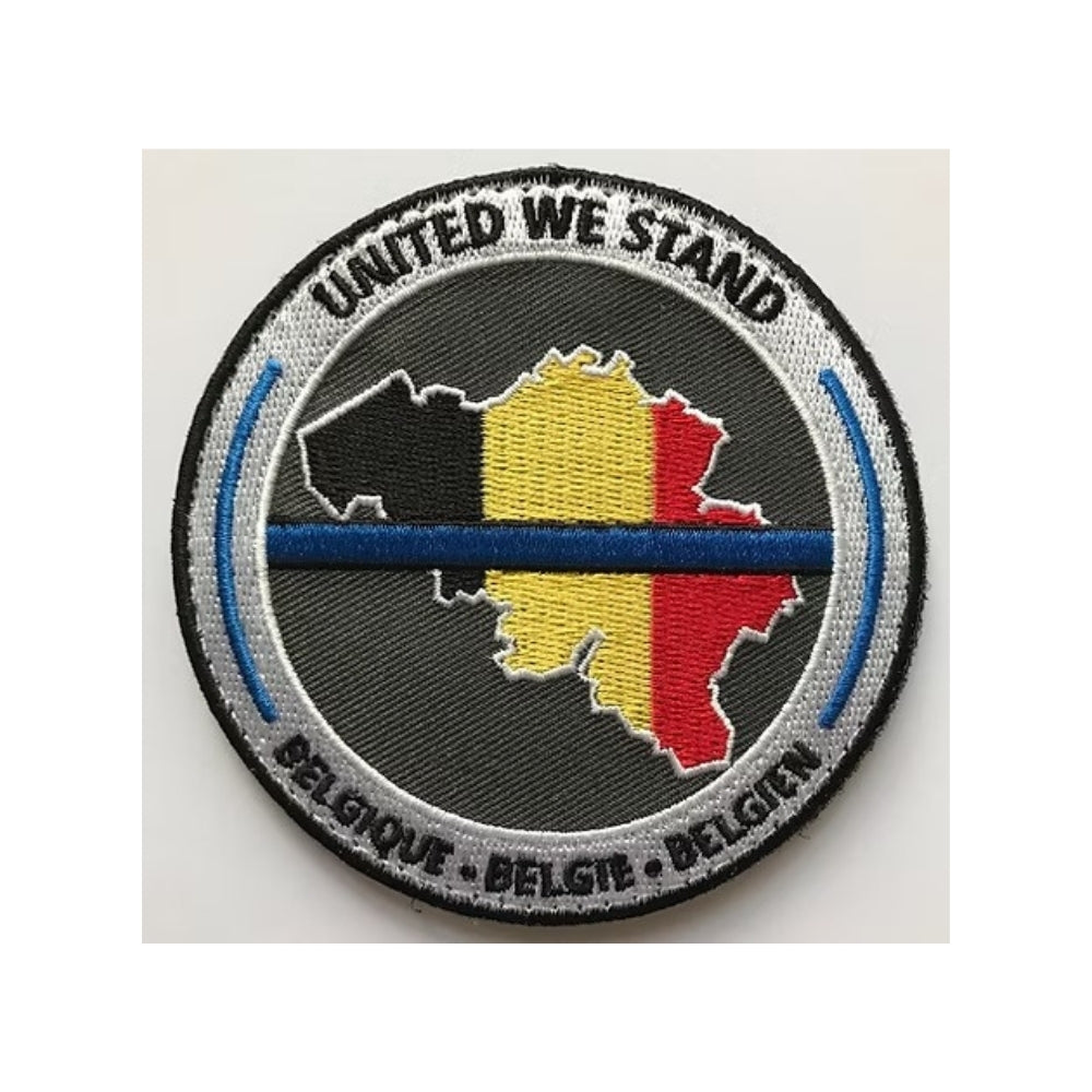 Ecusson / Patch Belgian Blue Line - Soutien