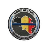 Ecusson / Patch Belgian Blue Line - Soutien