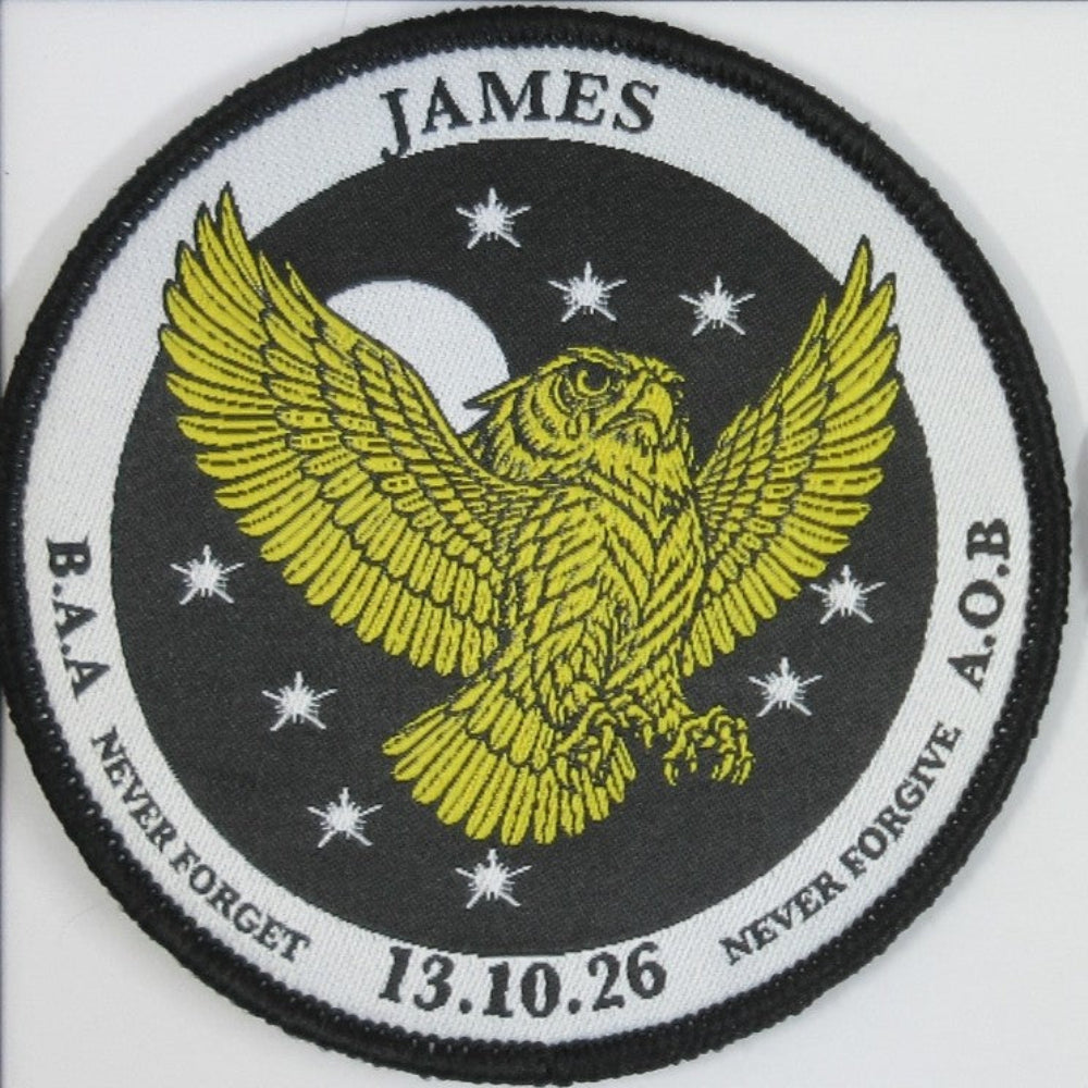 Ecusson / Patch BAA - AOB James