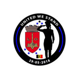 Ecusson / Patch "United We Stand" 29/05/2018