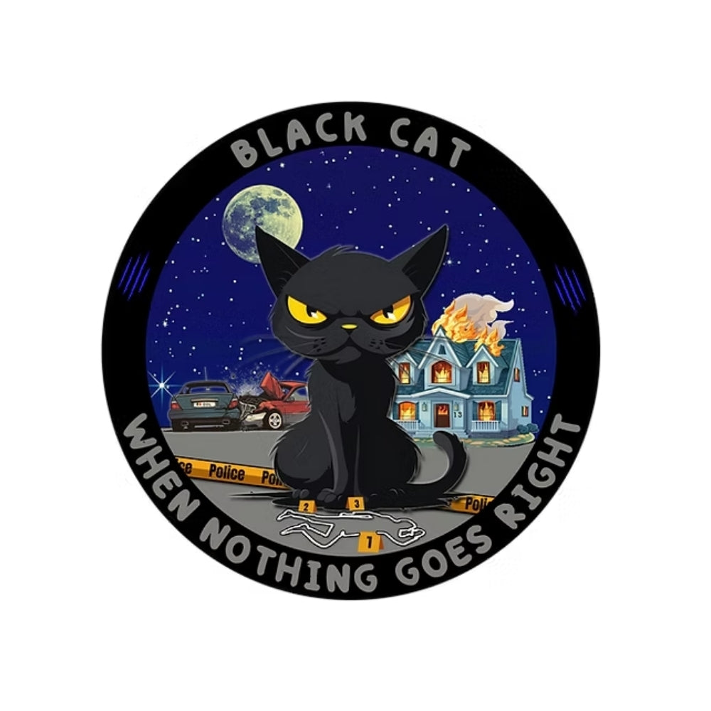 Ecusson / Patch Black Cat