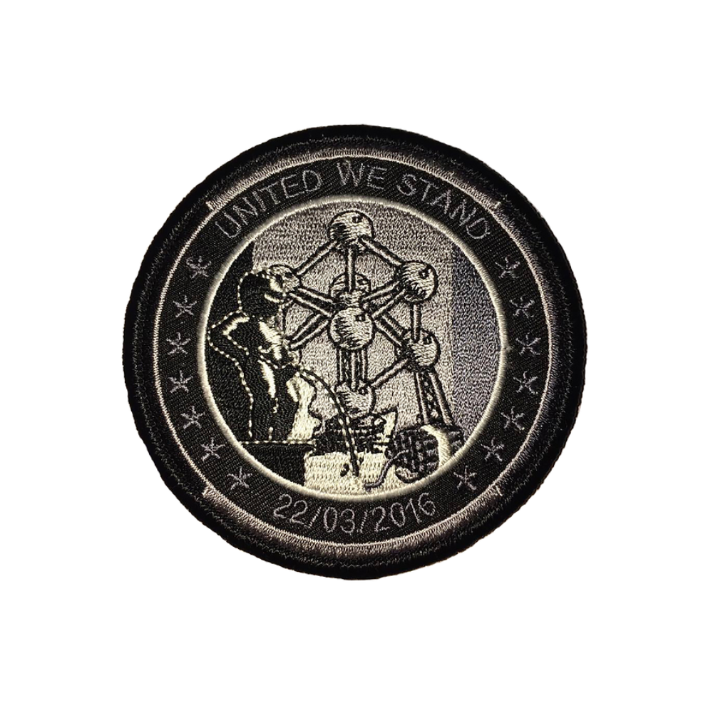 Ecusson / Patch "United We Stand" (N&B)