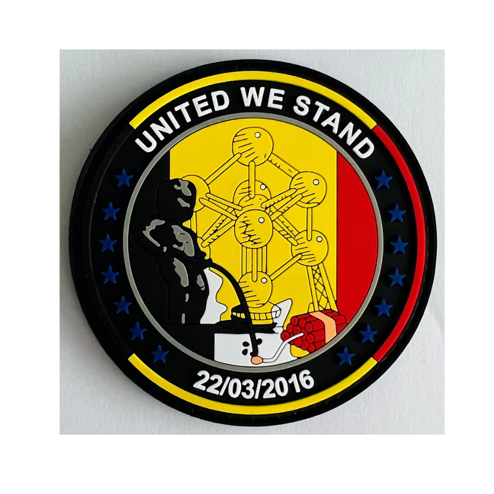Ecusson / Patch "United We Stand" PVC