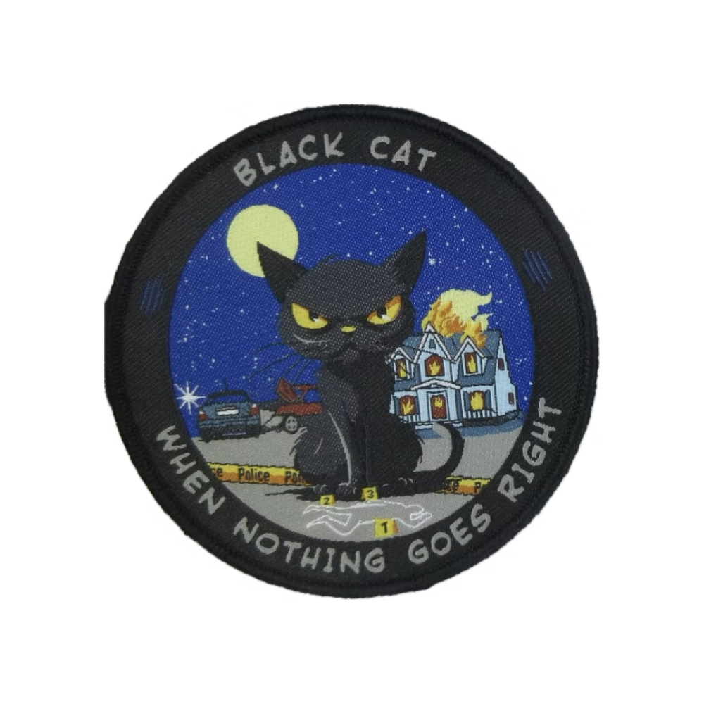 Ecusson / Patch Black Cat