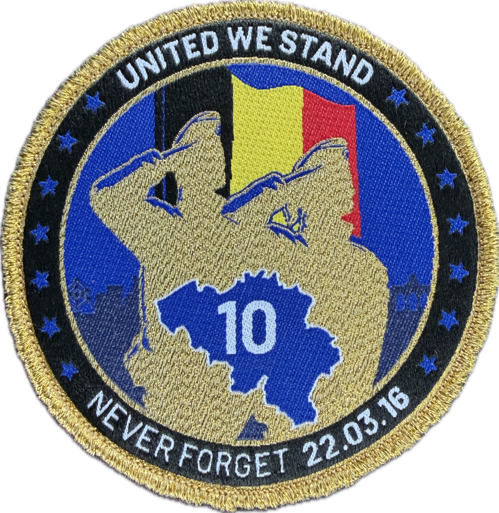 Ecusson / Patch United we stand 10 years