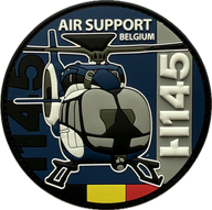 Ecusson / Patch Air Support H145 (PVC)