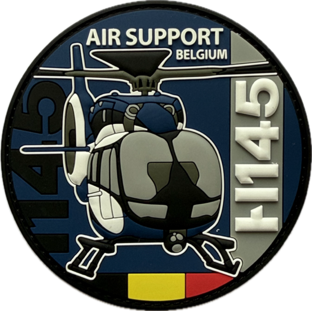 Ecusson / Patch Air Support H145 (PVC)