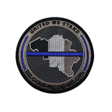 Ecusson / Patch Belgian Blue Line - Soutien - Tactique